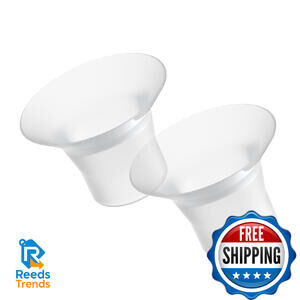 Paruu P10 Breast Pump Flange Insert - BPA Free Silicone, Easy to Clean